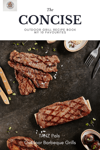 The Concise Outdoor Grill Recipe E-Book, with 10 of My favorite BBQ Grill Recipes