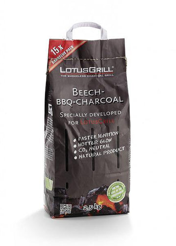 Lump Charcoal- Natural Beechwood 2.5kg Bag - TANZ Products