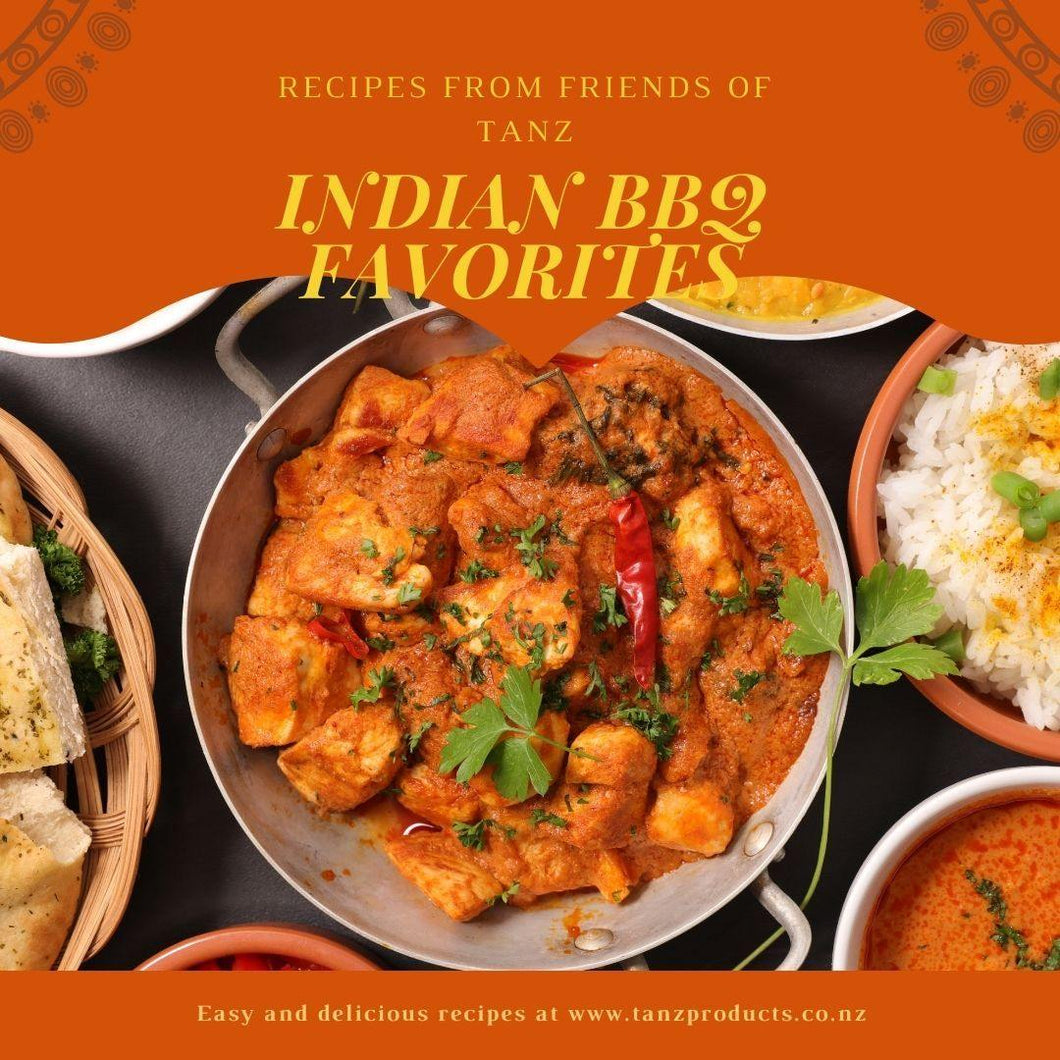 Indian BBQ recipe favourites  - TANZ Products Limited